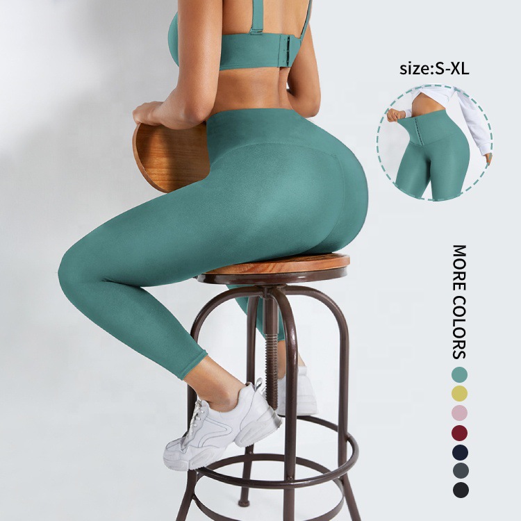 Womens High Waist Leggings for Fitness Shapewear - Tummy Control Workout Pants